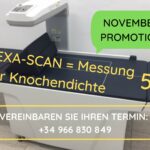 Promotion in November: DEXA scan (Messung der Knochendichte)