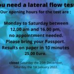 Lateral flow test