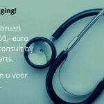 Tariefwijziging consult huisarts vanaf 1 februari 2022